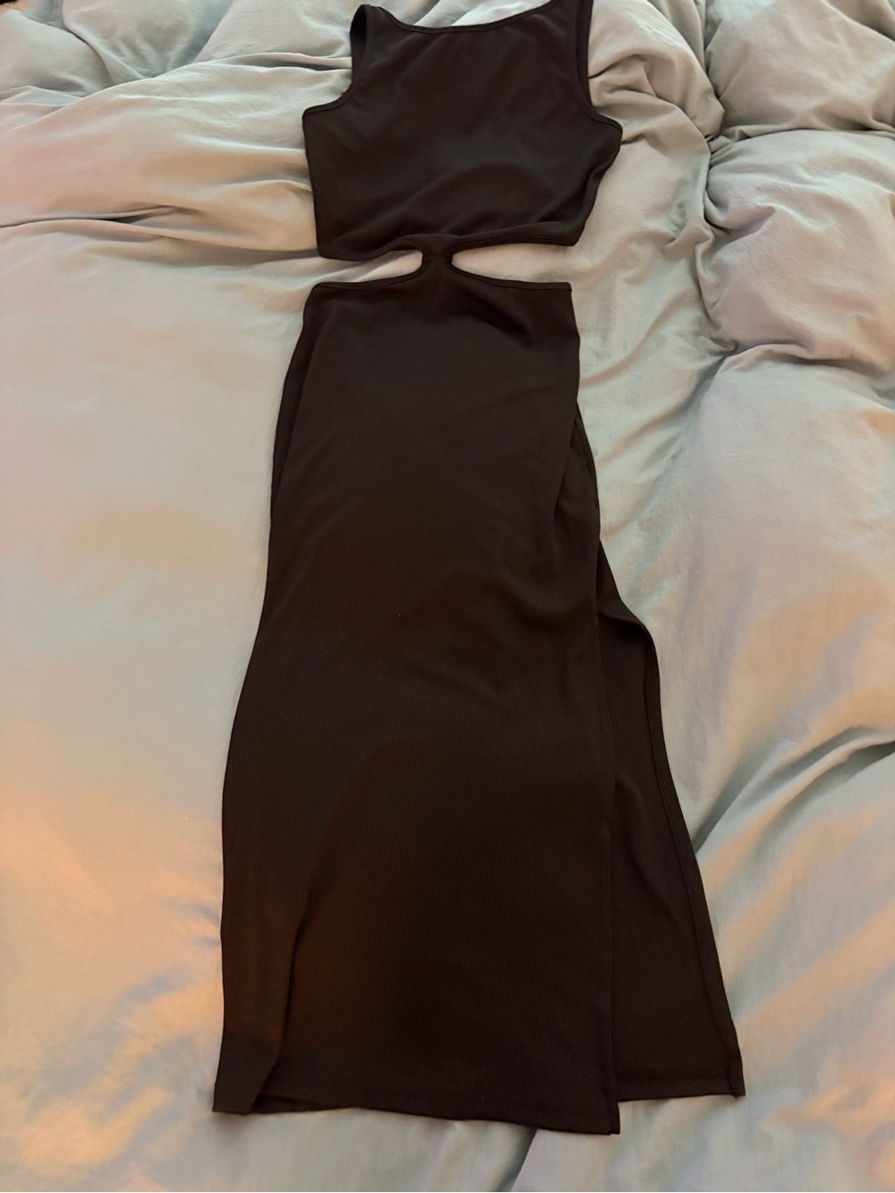 Hello Molly Black Cutout Midi Dress